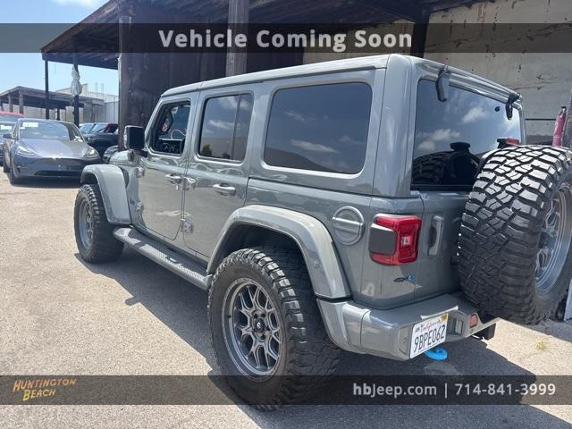 used 2022 Jeep Wrangler Unlimited 4xe car, priced at $32,990