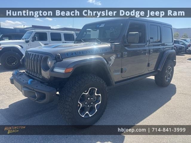 used 2022 Jeep Wrangler Unlimited 4xe car, priced at $33,990