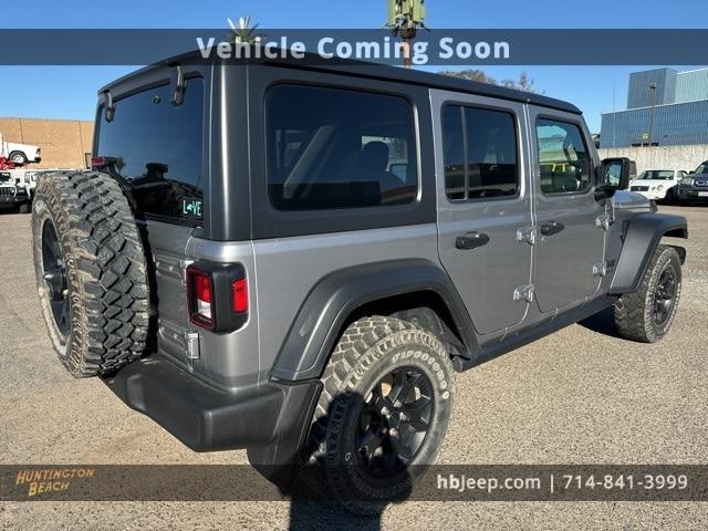 used 2021 Jeep Wrangler Unlimited car, priced at $25,700