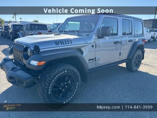 used 2021 Jeep Wrangler Unlimited car, priced at $25,700