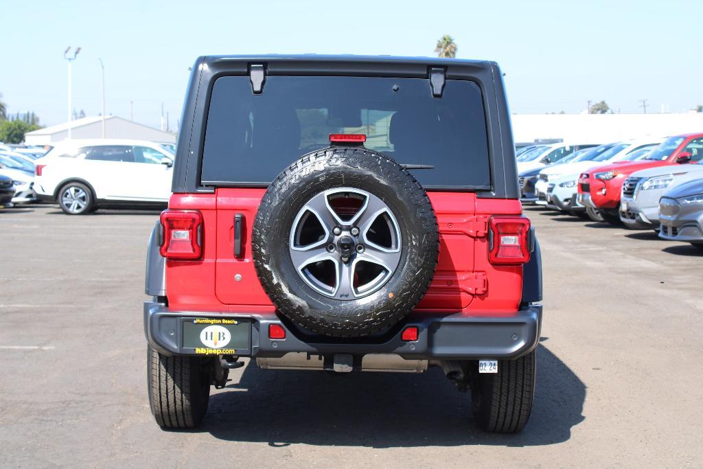 used 2020 Jeep Wrangler Unlimited car, priced at $25,200