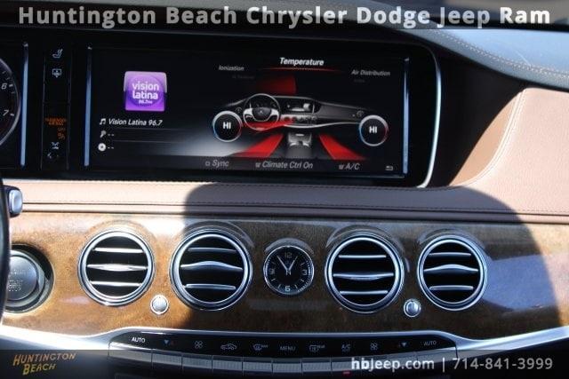 used 2015 Mercedes-Benz S-Class car, priced at $26,990