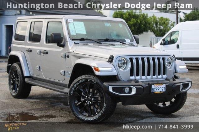 used 2021 Jeep Wrangler Unlimited 4xe car, priced at $26,700