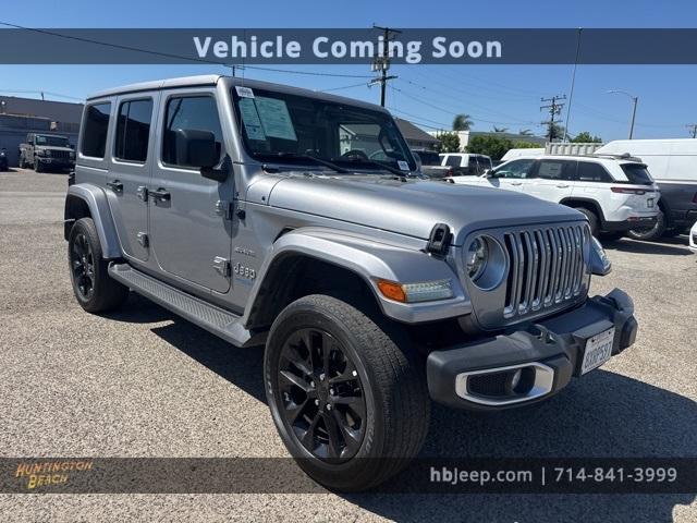 used 2021 Jeep Wrangler Unlimited 4xe car, priced at $27,800