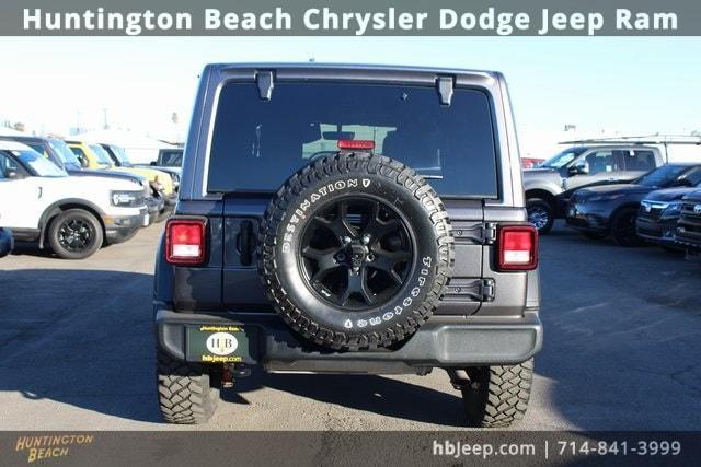 used 2021 Jeep Wrangler Unlimited car, priced at $24,500