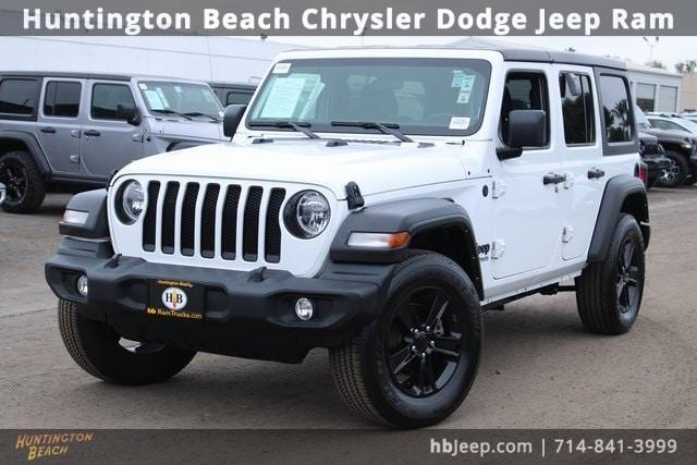 used 2022 Jeep Wrangler Unlimited car, priced at $24,700