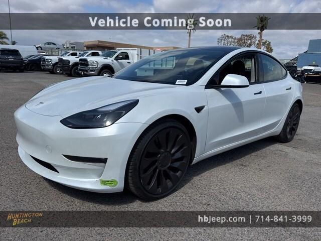 used 2023 Tesla Model 3 car, priced at $30,350