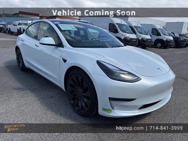 used 2023 Tesla Model 3 car, priced at $30,350