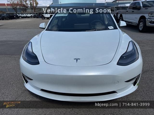 used 2023 Tesla Model 3 car, priced at $30,350