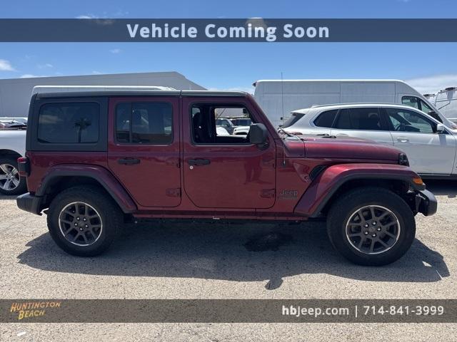 used 2021 Jeep Wrangler Unlimited car, priced at $21,400