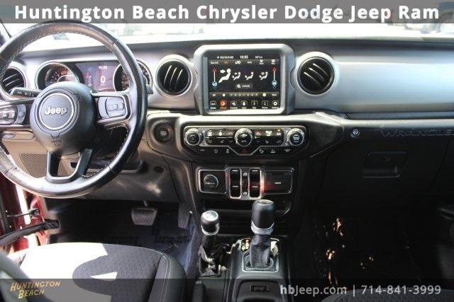 used 2021 Jeep Wrangler Unlimited car, priced at $21,400