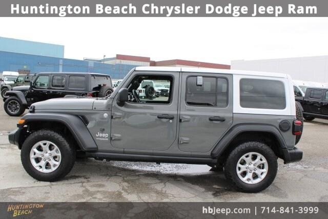 used 2021 Jeep Wrangler Unlimited car, priced at $24,700
