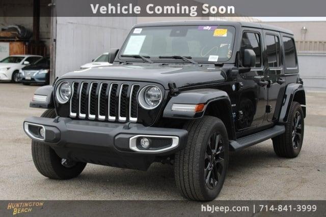 used 2021 Jeep Wrangler Unlimited 4xe car, priced at $31,820