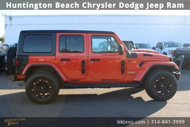 used 2020 Jeep Wrangler Unlimited car, priced at $29,700