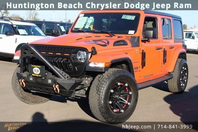 used 2020 Jeep Wrangler Unlimited car, priced at $29,700