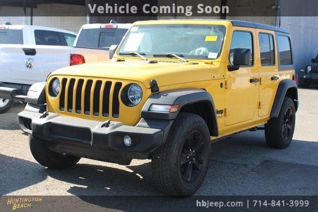 used 2021 Jeep Wrangler Unlimited car, priced at $24,990