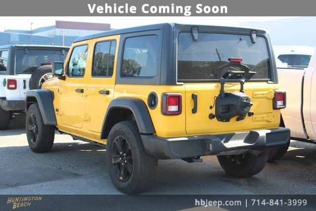 used 2021 Jeep Wrangler Unlimited car, priced at $24,990