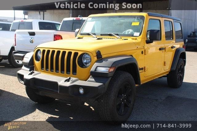 used 2021 Jeep Wrangler Unlimited car, priced at $24,990