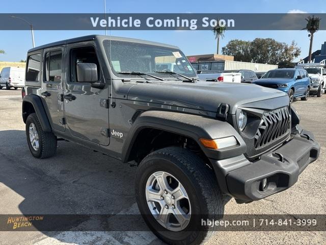 used 2020 Jeep Wrangler Unlimited car, priced at $23,800