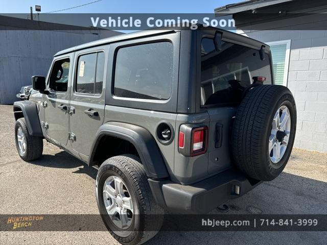 used 2020 Jeep Wrangler Unlimited car, priced at $23,800