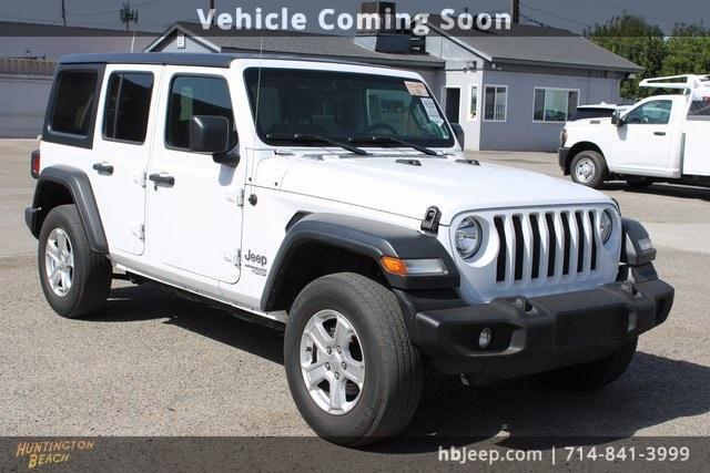 used 2020 Jeep Wrangler Unlimited car, priced at $27,300