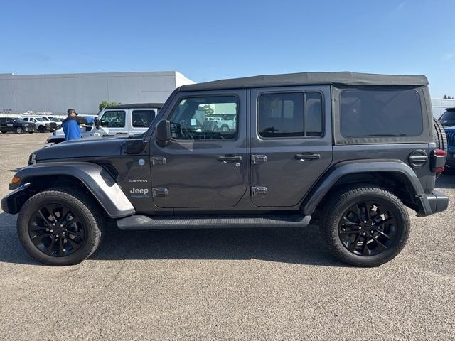 used 2022 Jeep Wrangler Unlimited 4xe car, priced at $28,400
