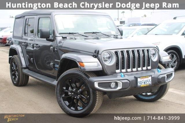 used 2022 Jeep Wrangler Unlimited 4xe car, priced at $27,566