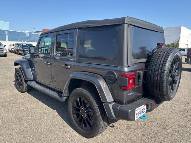 used 2022 Jeep Wrangler Unlimited 4xe car, priced at $28,400