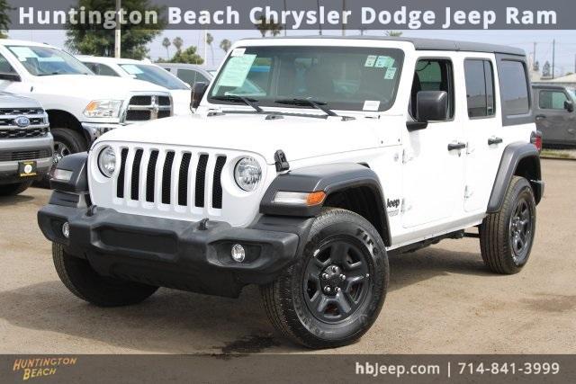 used 2021 Jeep Wrangler Unlimited car, priced at $26,746