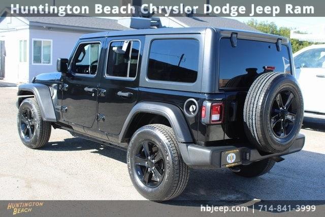 used 2020 Jeep Wrangler Unlimited car, priced at $28,900