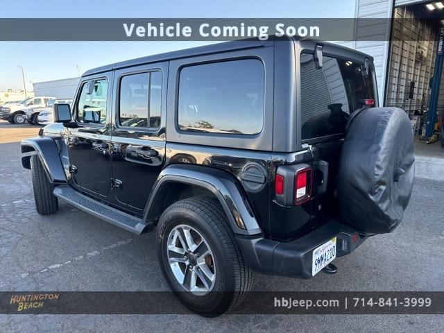 used 2020 Jeep Wrangler Unlimited car, priced at $27,500