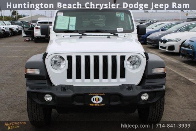 used 2022 Jeep Wrangler Unlimited car, priced at $24,300