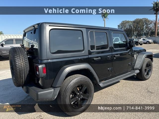 used 2021 Jeep Wrangler Unlimited car, priced at $25,355