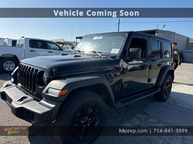 used 2021 Jeep Wrangler Unlimited car, priced at $25,355