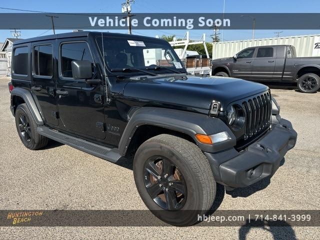 used 2021 Jeep Wrangler Unlimited car, priced at $25,355