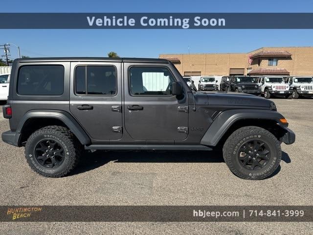 used 2020 Jeep Wrangler Unlimited car, priced at $24,350