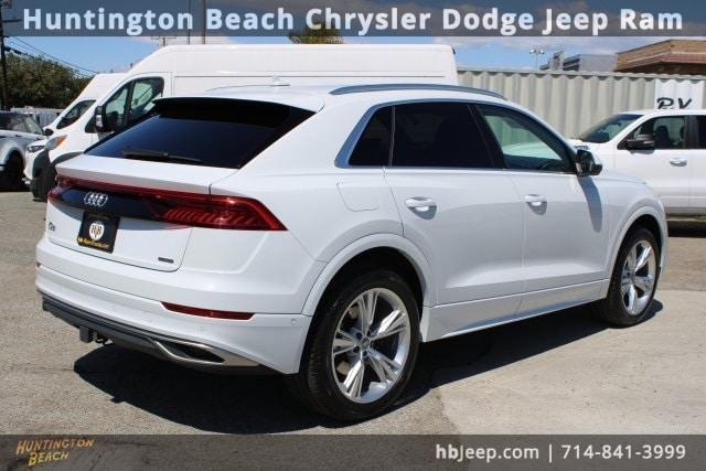 used 2020 Audi Q8 car, priced at $40,350