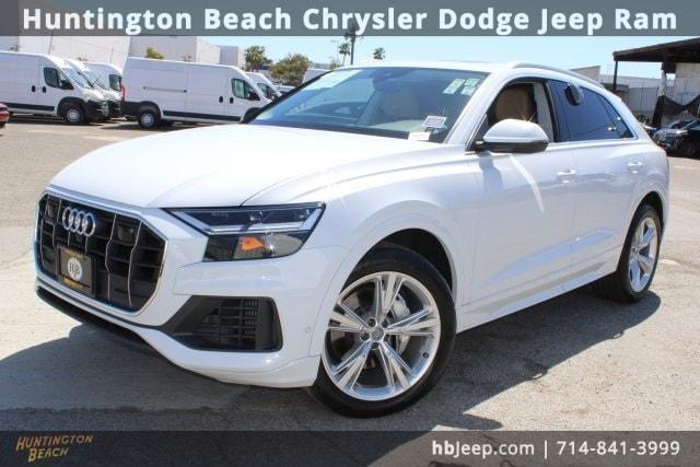 used 2020 Audi Q8 car, priced at $40,350