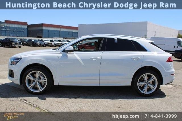 used 2020 Audi Q8 car, priced at $40,350