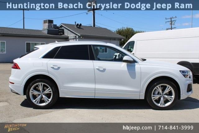 used 2020 Audi Q8 car, priced at $40,350