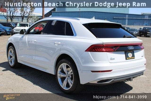used 2020 Audi Q8 car, priced at $40,350