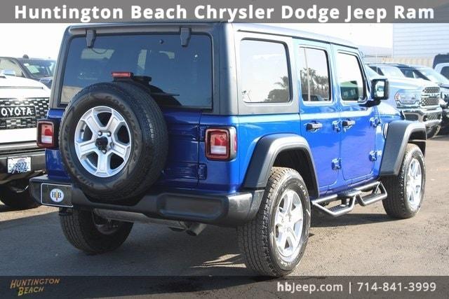 used 2020 Jeep Wrangler Unlimited car, priced at $24,990