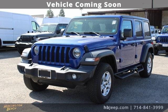 used 2020 Jeep Wrangler Unlimited car, priced at $26,203