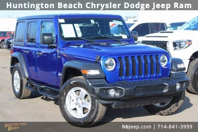 used 2020 Jeep Wrangler Unlimited car, priced at $24,990