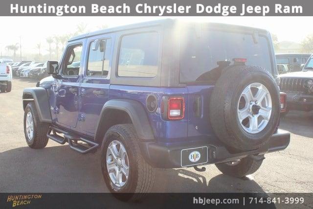 used 2020 Jeep Wrangler Unlimited car, priced at $24,990