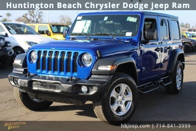 used 2020 Jeep Wrangler Unlimited car, priced at $24,990