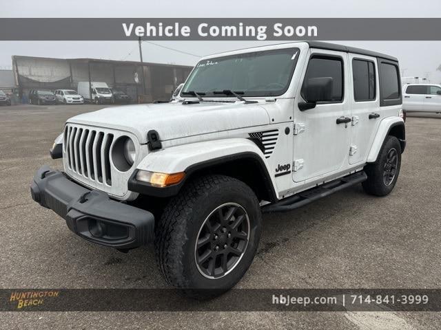 used 2021 Jeep Wrangler Unlimited car, priced at $27,899