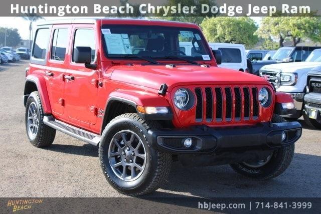 used 2021 Jeep Wrangler Unlimited car, priced at $24,400