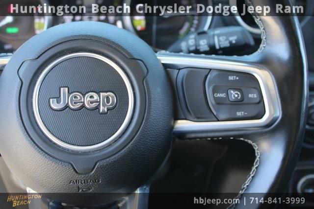 used 2022 Jeep Wrangler Unlimited 4xe car, priced at $28,698