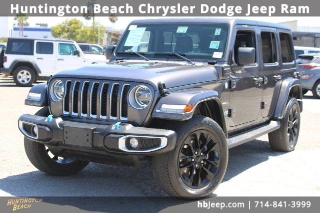 used 2022 Jeep Wrangler Unlimited 4xe car, priced at $28,698